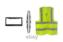 Universal American Eagle 20 Stainless Steel Blind Mount Bumper for Trucks