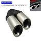 Universal Car Suv Truck Rear Exhaust Pipe Tail Muffler Tip Stainless Steel 1pc