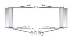 Universal Hd West Coast Truck Pickup Van Towing Stainless Steel Mirrors Pair