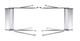 Universal Hd West Coast Truck Pickup Van Towing Stainless Steel Mirrors Pair