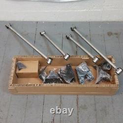 Universal Stainless Steel Triangulated Full Size 4 Link Kit Hot Rod Muscle Truck