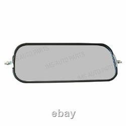 Universal Truck Square Mirror Stainless Steel 7/16 Inches Right Left