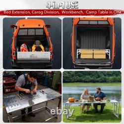 Upgraded Stainless Steel Heavy Duty Truck Bed Extender, Solid, Anti Rust, Adj