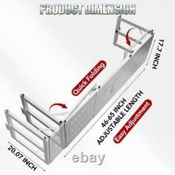 Upgraded Stainless Steel Heavy Duty Truck Bed Extender, Solid, Anti Rust, Adj