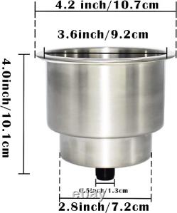 Upholstered Lg Drink Cup Holder fits f-150 of C-10 truck multiple color choices