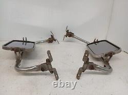 Used Ford Rotunda 1960`s-1970`s West Coast Jr Style Truck Mirrors F100 F150 F250