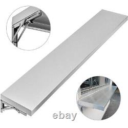 VEVOR 6Ft Shelf for Concession Window Food Truck Accessories Stainless Steel
