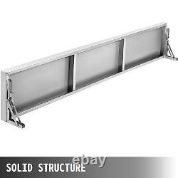 VEVOR 6Ft Shelf for Concession Window Food Truck Accessories Stainless Steel
