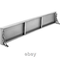 VEVOR 6Ft Shelf for Concession Window Food Truck Accessories Stainless Steel