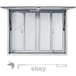 VEVOR Concession Stand Serving Window Food Truck Service Awning 48x36in