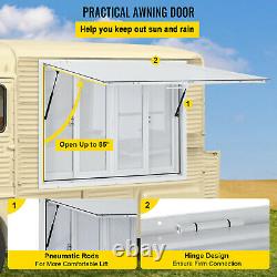 VEVOR Concession Stand Serving Window Food Truck Service Awning 48x36in