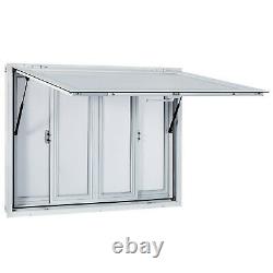 VEVOR Concession Stand Serving Window Food Truck Service Awning 48x36in