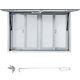 Vevor Concession Stand Serving Window Food Truck Service Awning 60x36in