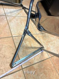 VINTAGE FORD BIG TRUCK SIDE VIEW MIRROR SET, STAINLESS STEEL, LH/RH, TOWING, 60-70s
