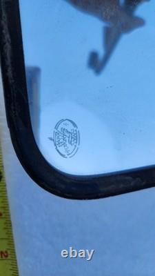 VINTAGE FORD TRUCK SIDE VIEW MIRROR SET, STAINLESS STEEL, LH/RH, TOWING, 60-70s