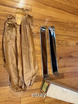 Ventshades 2-Piece Set Stainless Steel For 1968-1974 Ford Econ-O-Line Truck