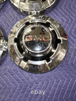 Vintage 1967-72 Gmc Sierra Truck 3/4-1 Ton Dog Dish Poverty Hubcaps Wheel Covers