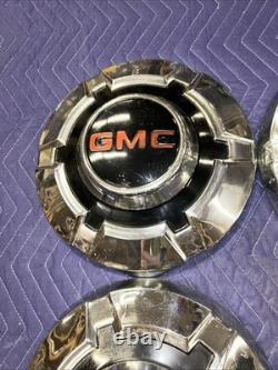 Vintage 1967-72 Gmc Sierra Truck 3/4-1 Ton Dog Dish Poverty Hubcaps Wheel Covers