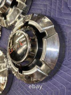 Vintage 1967-72 Gmc Sierra Truck 3/4-1 Ton Dog Dish Poverty Hubcaps Wheel Covers
