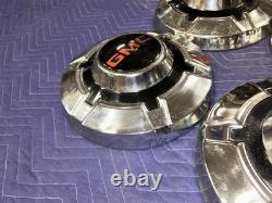 Vintage 1967-72 Gmc Sierra Truck 3/4-1 Ton Dog Dish Poverty Hubcaps Wheel Covers