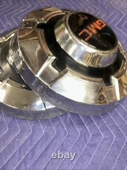 Vintage 1967-72 Gmc Sierra Truck 3/4-1 Ton Dog Dish Poverty Hubcaps Wheel Covers