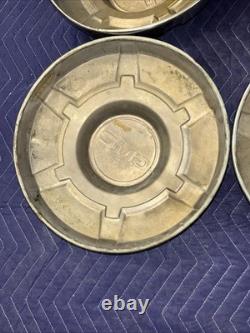 Vintage 1967-72 Gmc Sierra Truck 3/4-1 Ton Dog Dish Poverty Hubcaps Wheel Covers