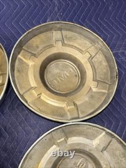 Vintage 1967-72 Gmc Sierra Truck 3/4-1 Ton Dog Dish Poverty Hubcaps Wheel Covers