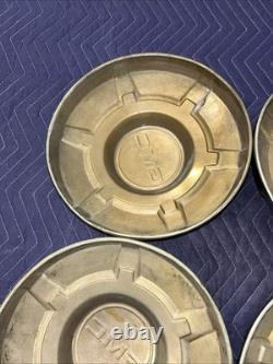 Vintage 1967-72 Gmc Sierra Truck 3/4-1 Ton Dog Dish Poverty Hubcaps Wheel Covers