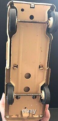 Vintage 1970s Tonka Toys Stainless Steel Mini Tan Jeep Camper Truck Pgh Steelers