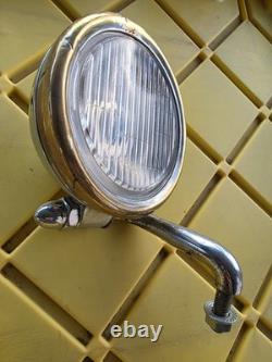 Vintage Car & Truck 1920's 1930's cowl light, stainless steel, brass with arm