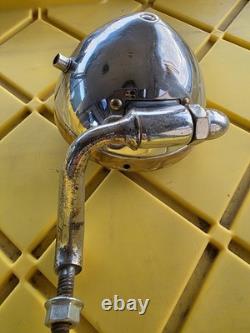 Vintage Car & Truck 1920's 1930's cowl light, stainless steel, brass with arm
