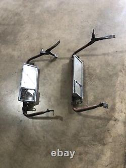 Vintage West Coast Mirrors Tow Mirrors COE Mirrors Truck Mirror Semi Rat Rod