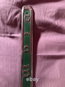 Vintage diamond t semi truck door emblem stainless