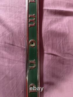 Vintage diamond t semi truck door emblem stainless