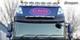 Visor Bar + Leds To Fit 2014+ Daf Lf Polished Stainless Steel Truck Accessories