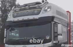 Visor Bar To Fit DAF XF 105 SuperSpace Cab Stainless Steel Truck Accessories