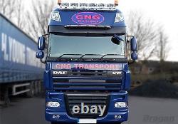 Visor Bar To Fit DAF XF 105 SuperSpace Cab Stainless Steel Truck Accessories