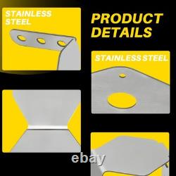 Watermelon Light Under Glow Frame Bracket Stainless Steel Truck Universal 110X