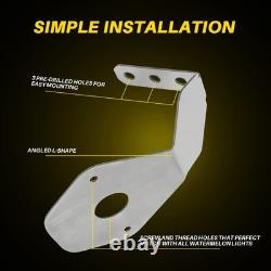 Watermelon Light Under Glow Frame Bracket Stainless Steel Truck Universal 110X