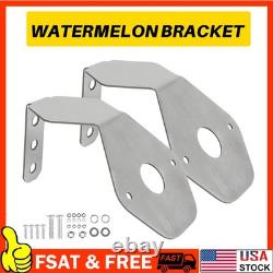 Watermelon Light Under Glow Frame Bracket Stainless Steel Truck Universal 110X Watermelon Light Under Glow Frame Bracket Stainless Steel Truck Universal 110X