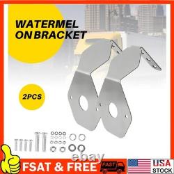 Watermelon Light Under Glow Frame Bracket Stainless Steel Truck Universal 110X
