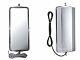 West Coast Truck Mirror Heads Stainless Steel Left & Right Set Heated 7 X 16