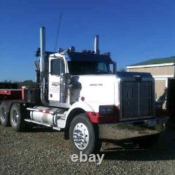 Western Star Heritage Drop Visor 14 2001 and Older Stainless Steel