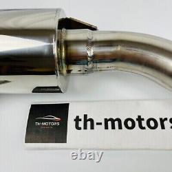 Wirus win Honda Acty truck HA4 HA5 muffler Bazzka type muffler diameter is 90 mm